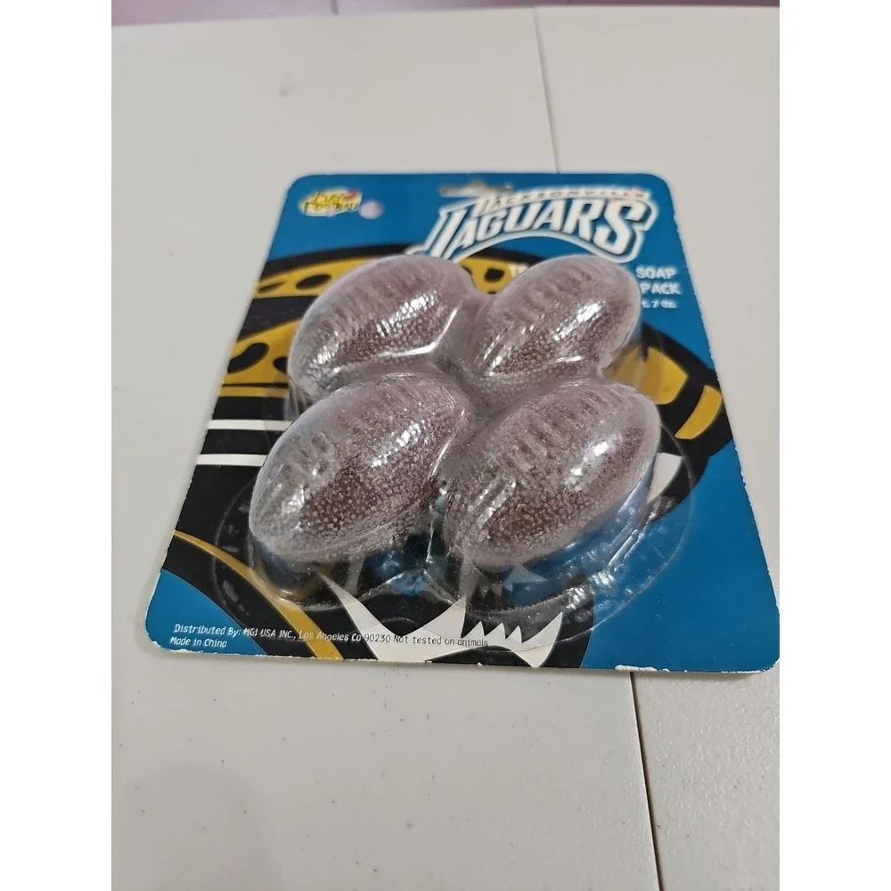 Vintage Jacksonville Jaguars‎ Football Bar Soap 4 Pack
